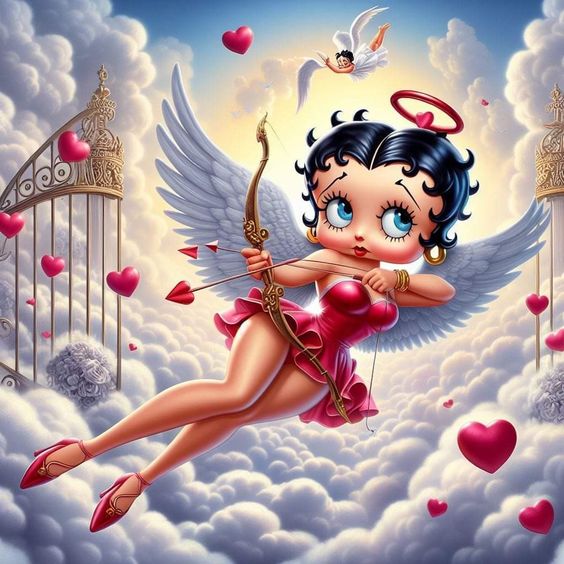 DIAMOND PAINTING -  betty boop