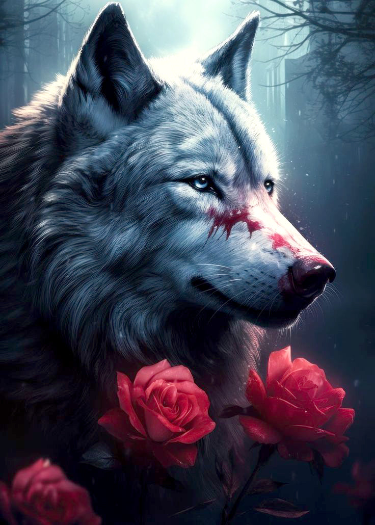 DIAMOND PAINTING -Wolf