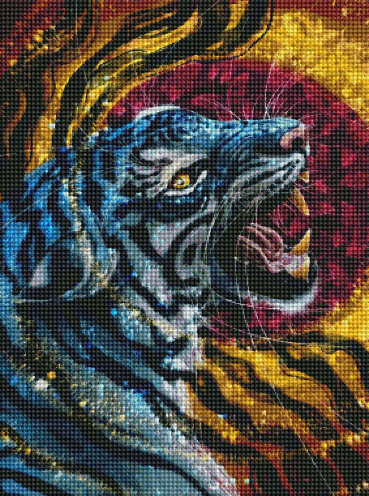 DIAMOND PAINTING -TIGER