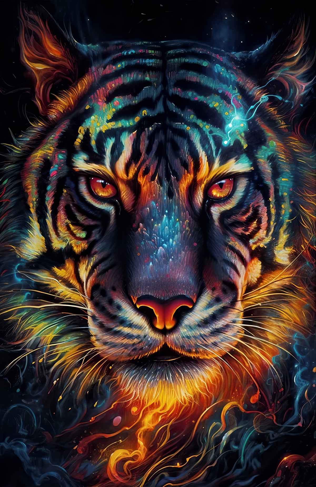 DIAMOND PAINTING - Tiger