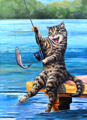 DIAMOND PAINTING -Angelkatze