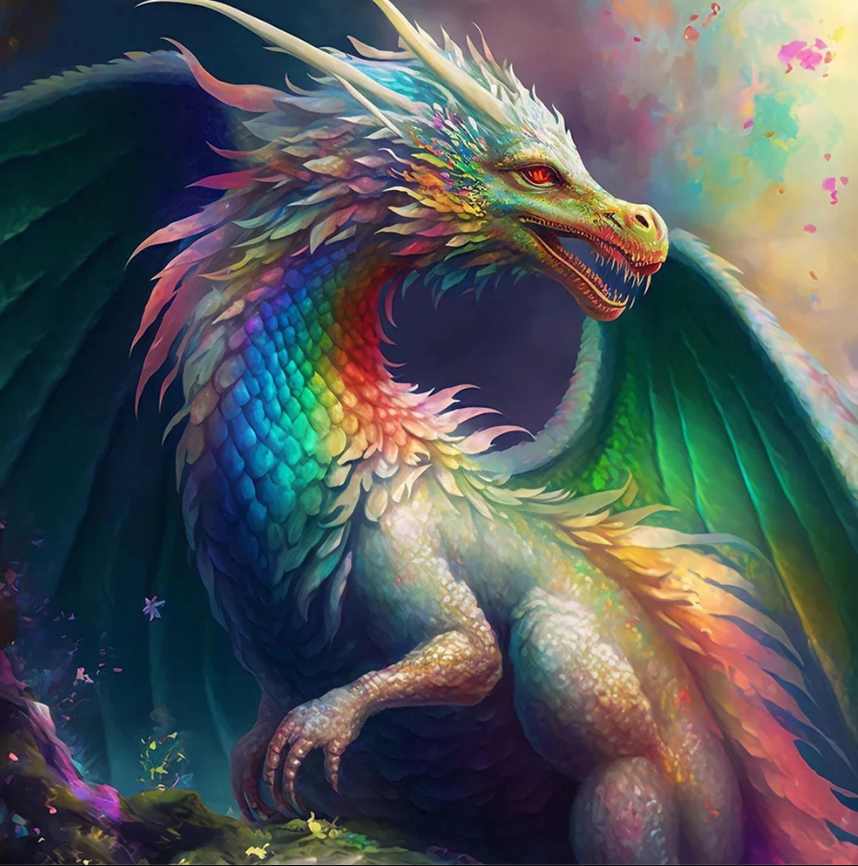 DIAMOND PAINTING -DRACHEN