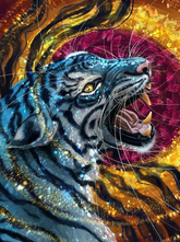 DIAMOND PAINTING -TIGER