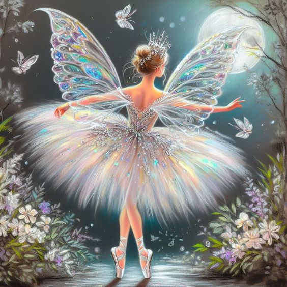 DIAMOND PAINTING -  Ballettmädchen