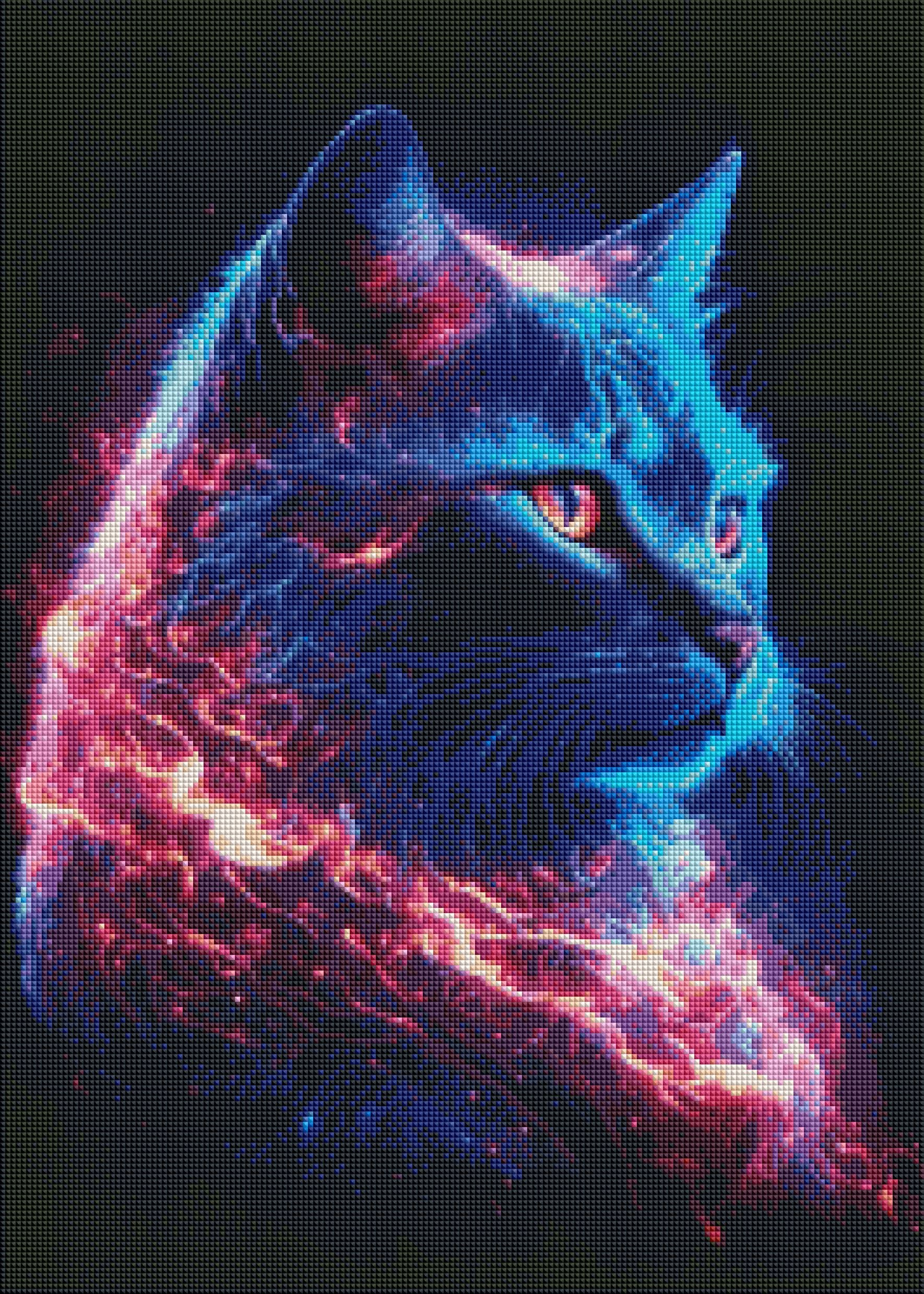 DIAMOND PAINTING -KATZE