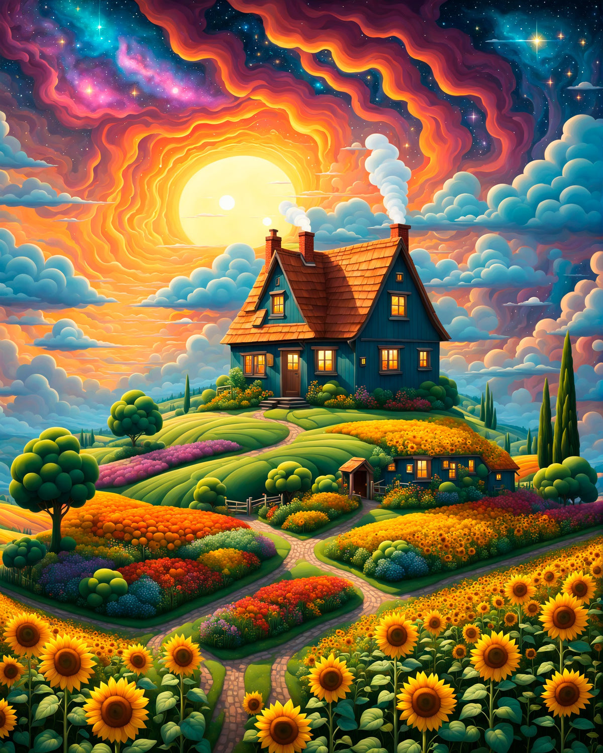 DIAMOND PAINTING - Landschaft