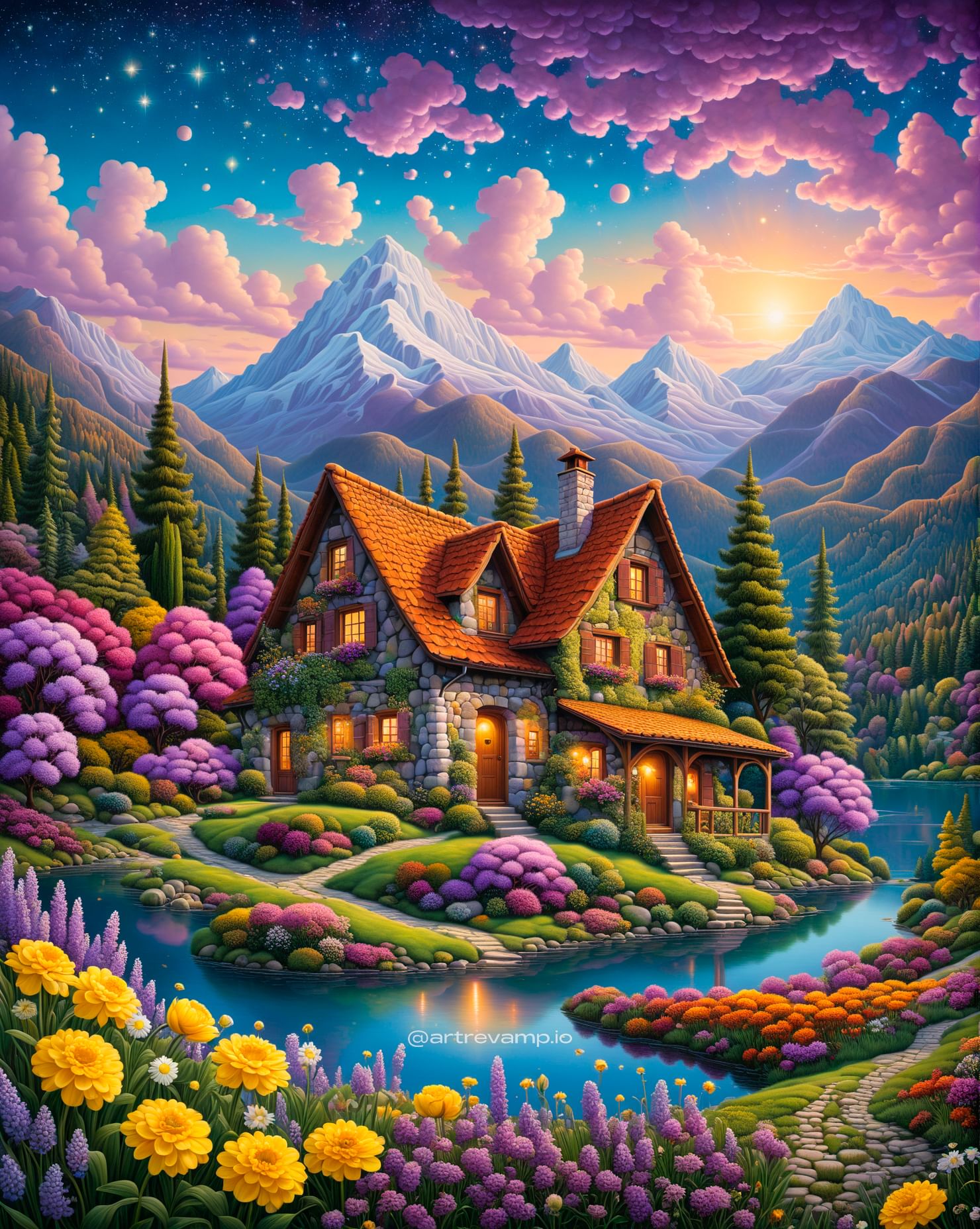 DIAMOND PAINTING - Landschaft