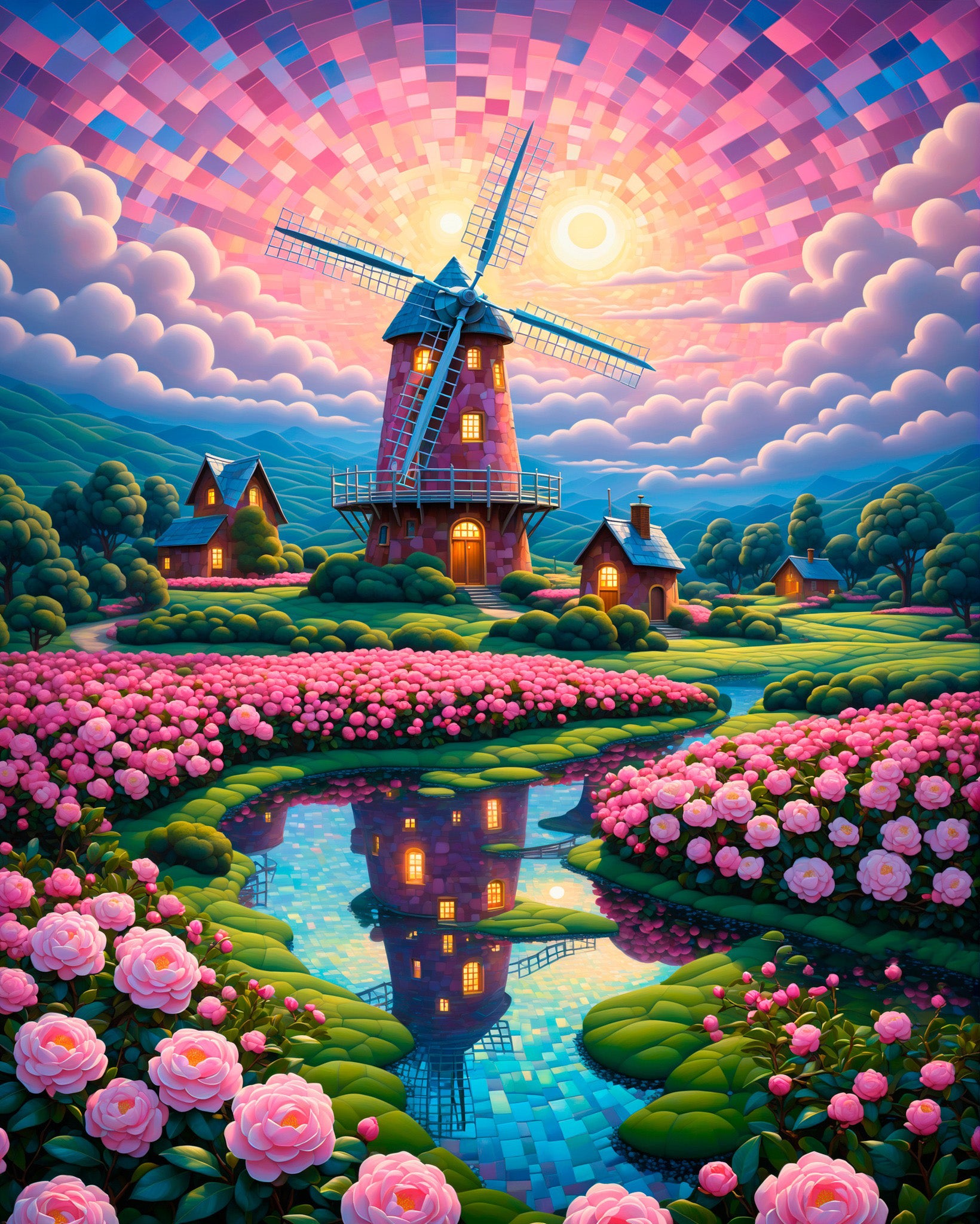 DIAMOND PAINTING - Landschaft