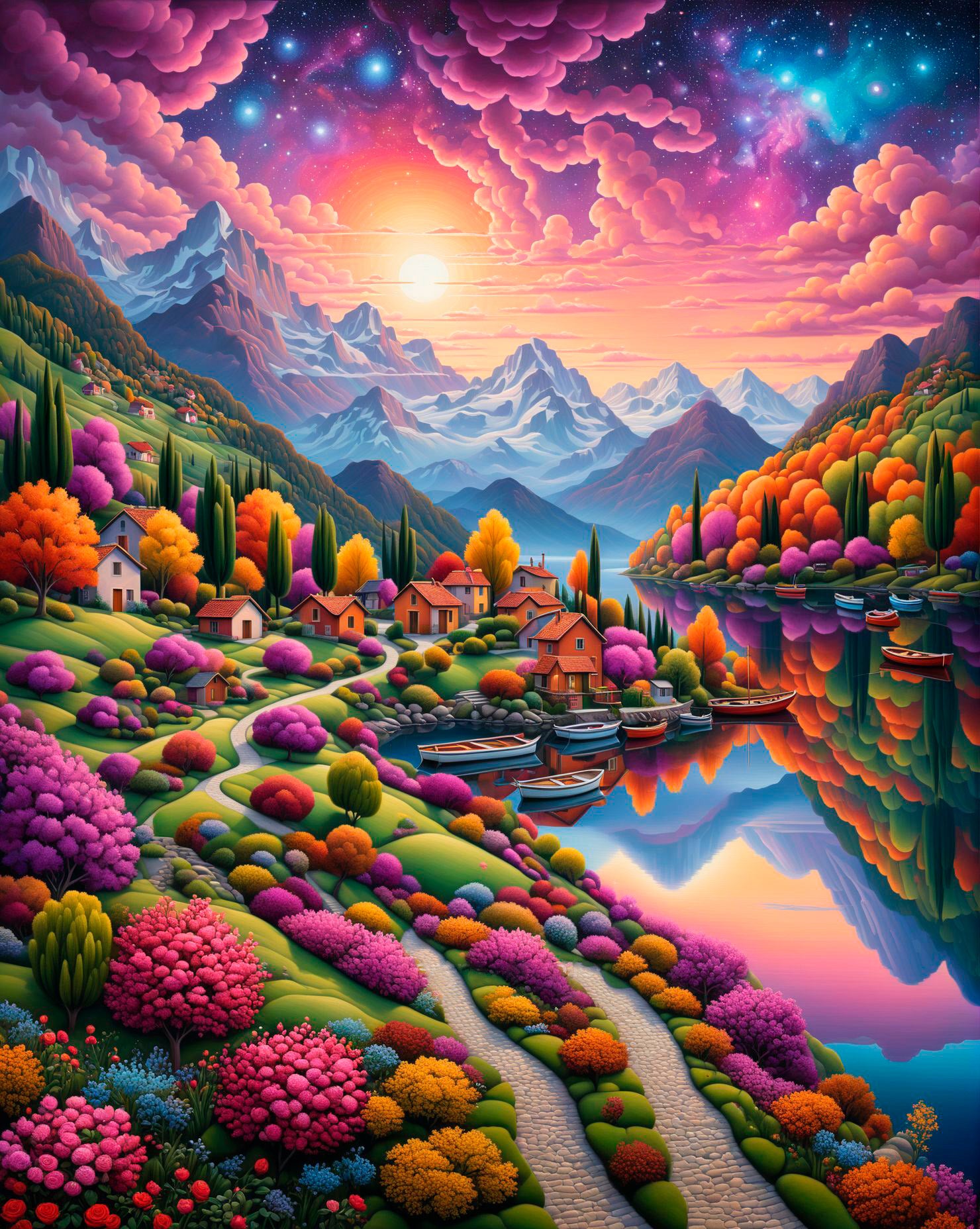 DIAMOND PAINTING - Landschaft