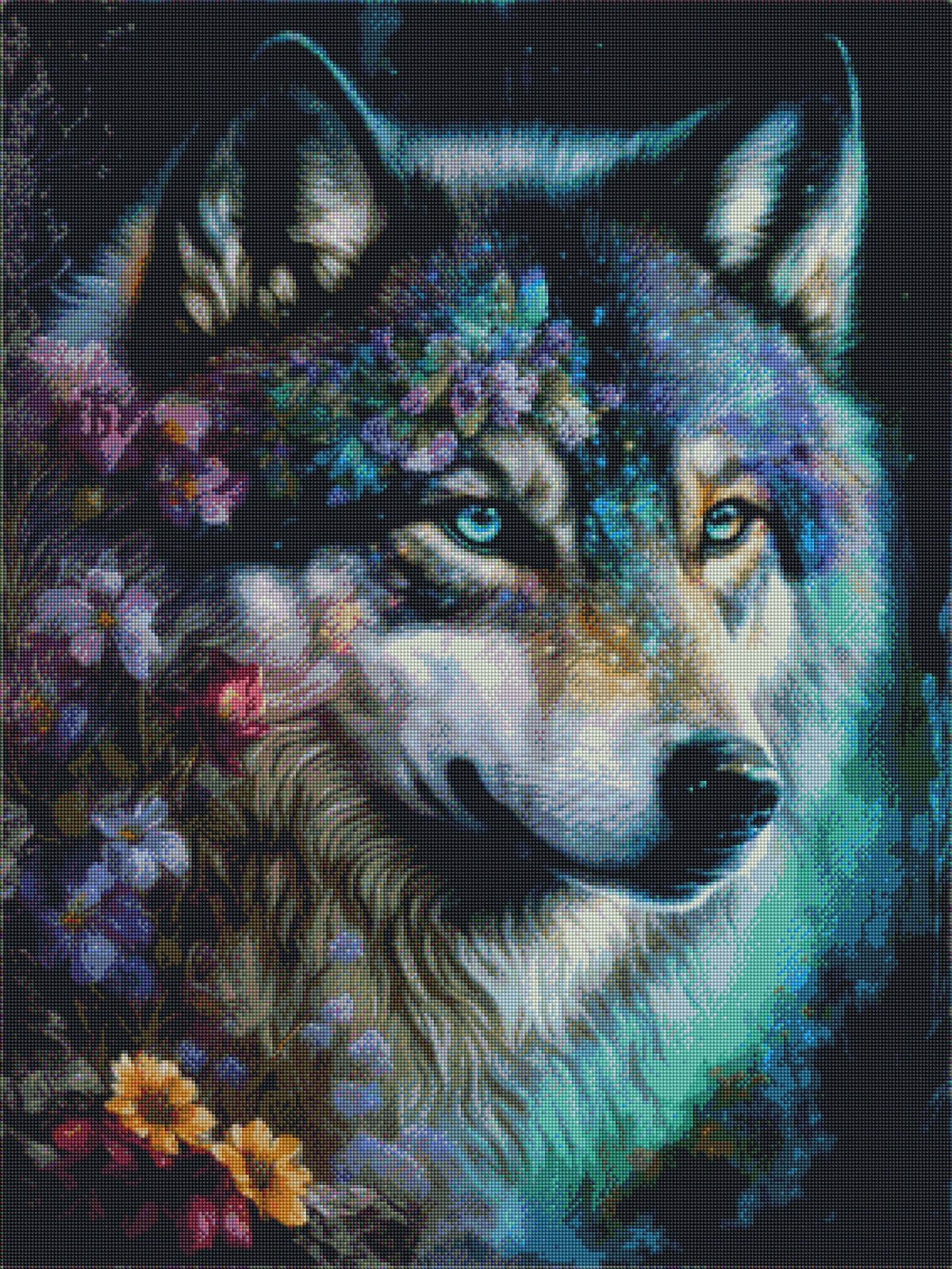 DIAMOND PAINTING -WOLF