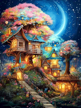 DIAMOND PAINTING - House