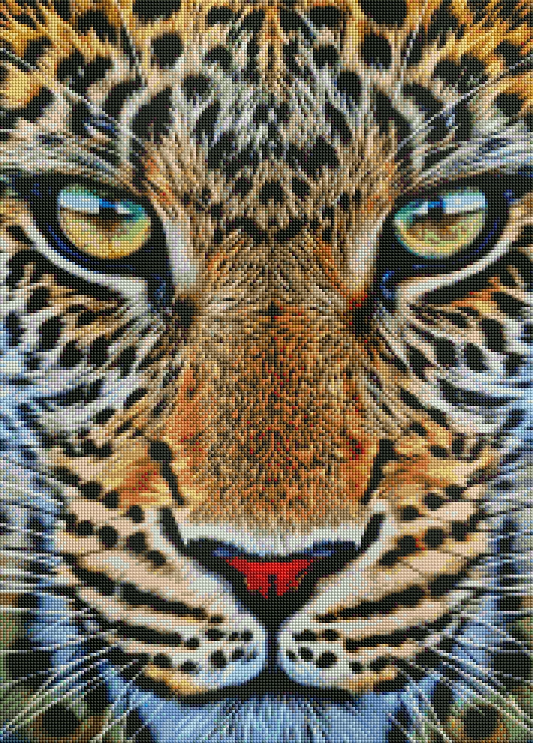 DIAMOND PAINTING -LEOPARD