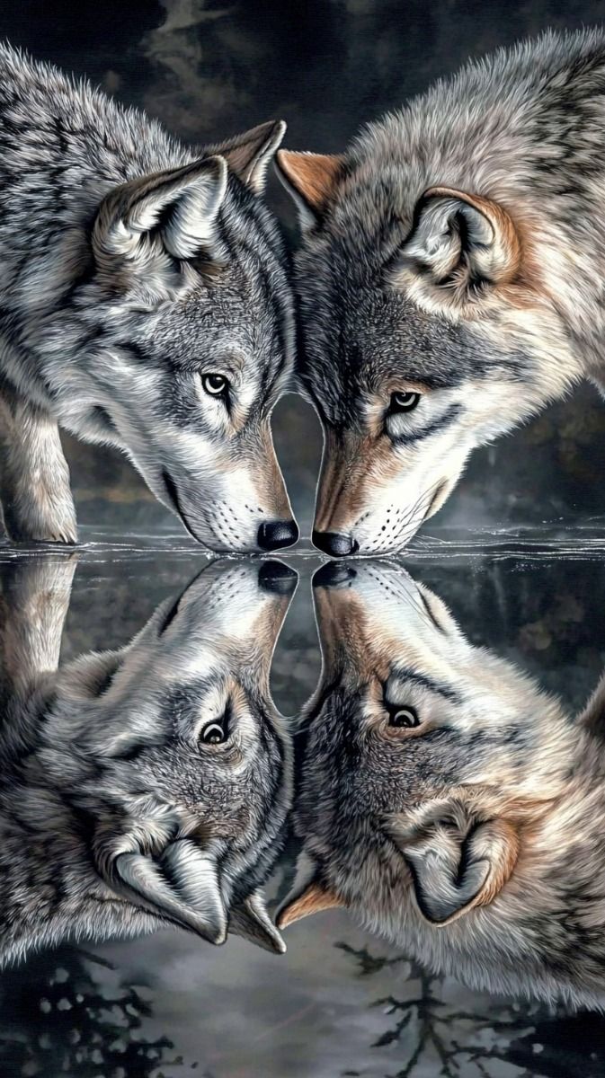 DIAMOND PAINTING - wolf