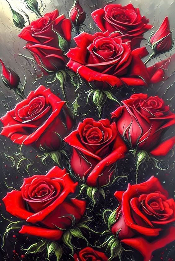 DIAMOND PAINTING -ROSEN