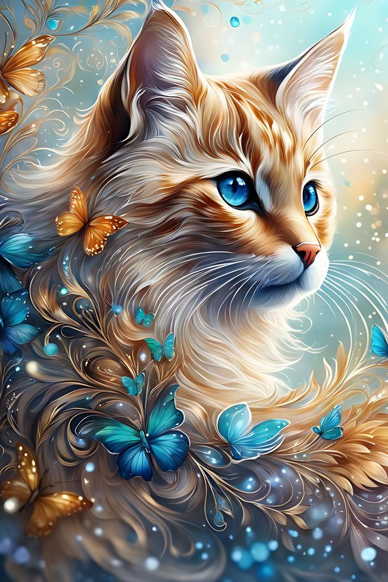 DIAMOND PAINTING - Katze