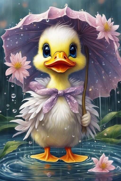 DIAMOND PAINTING - Ente