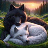 DIAMOND PAINTING - WOLF