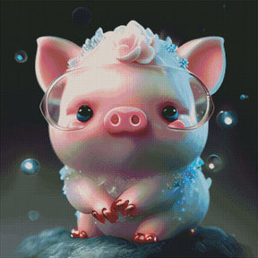 DIAMOND PAINTING -SCHWEIN