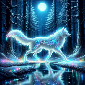 DIAMOND PAINTING -Wolf