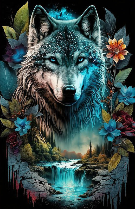 DIAMOND PAINTING -Wolf