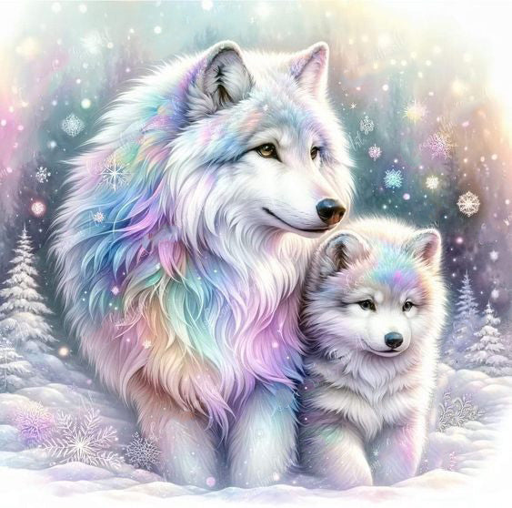 DIAMOND PAINTING -Wolf