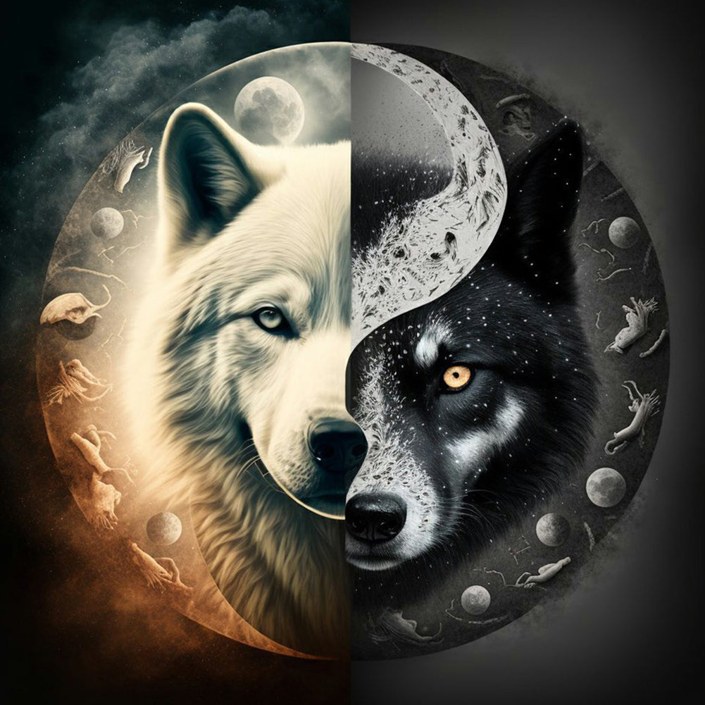 DIAMOND PAINTING -WOLF