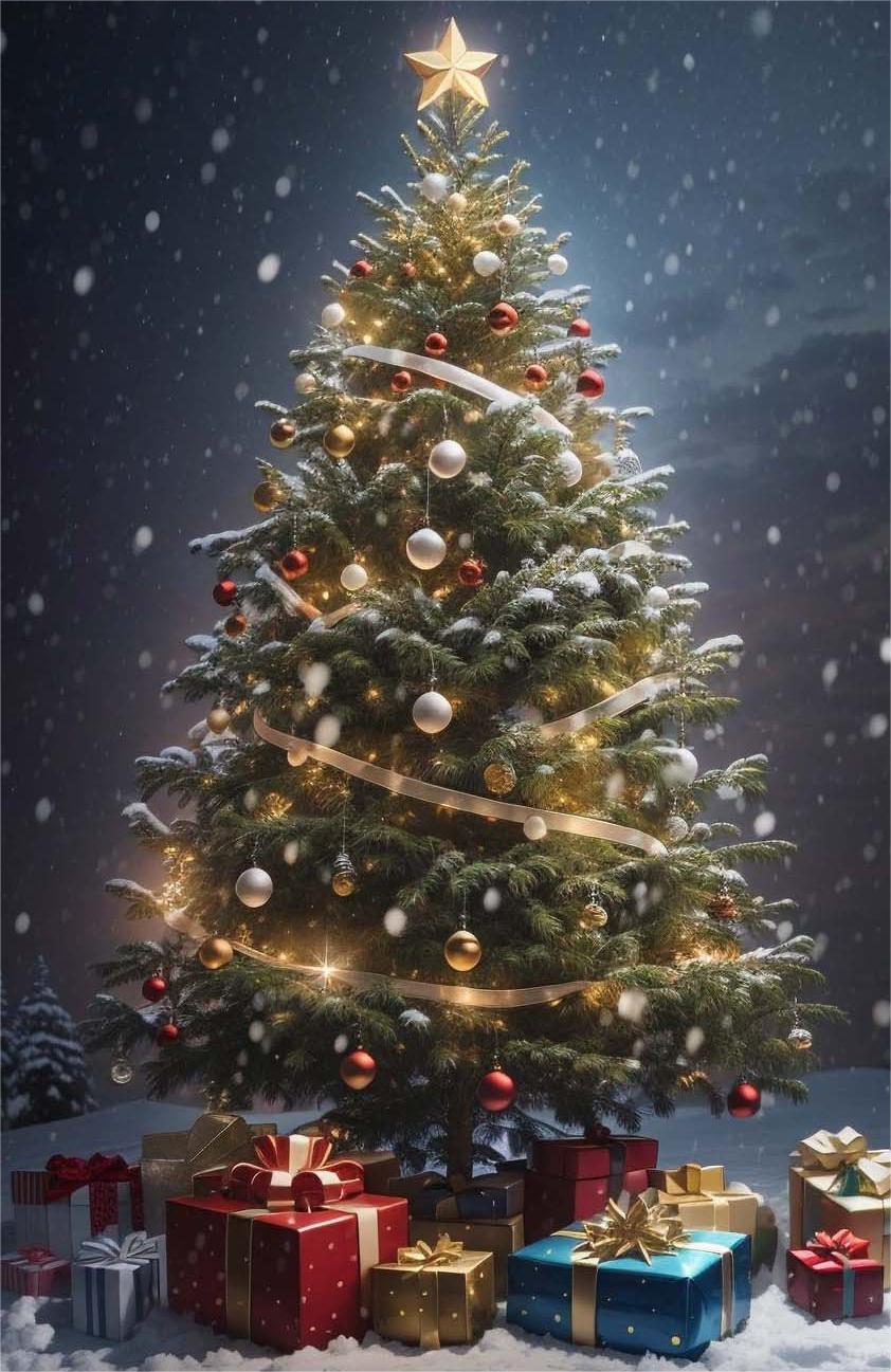 DIAMOND PAINTING -Weihnachtsbaum