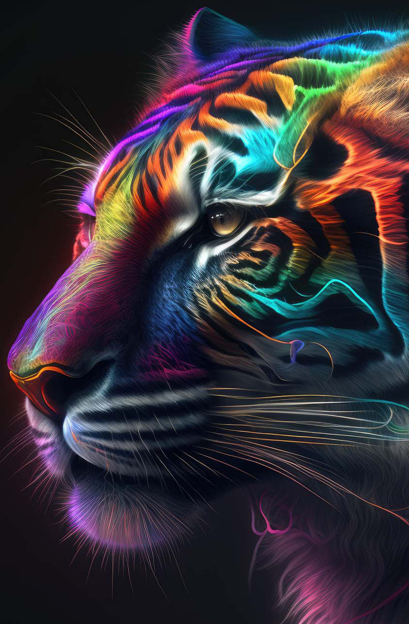 DIAMOND PAINTING -TIGER