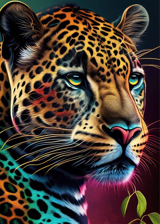 DIAMOND PAINTING -LEOPARD