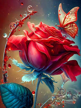 DIAMOND PAINTING -BLUME