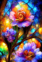 DIAMOND PAINTING -Blume