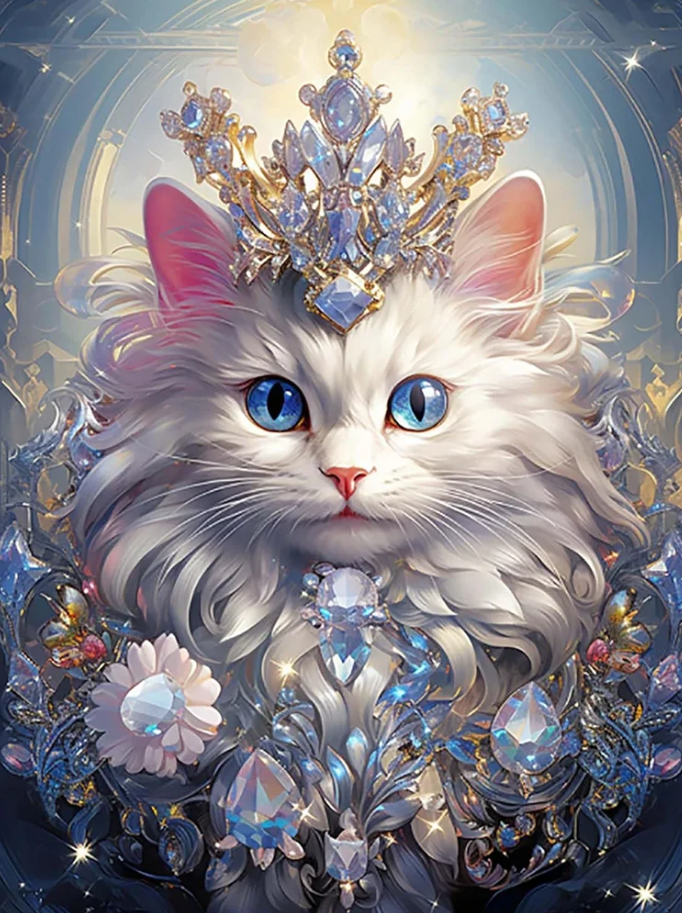 DIAMOND PAINTING - cat