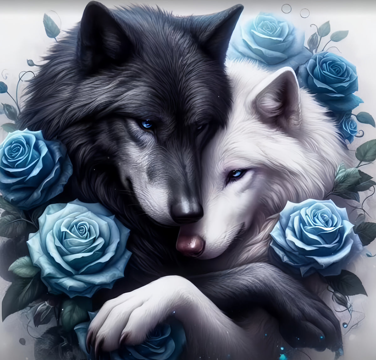 DIAMOND PAINTING - Wolf