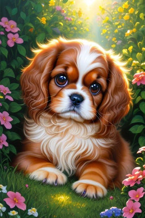 DIAMOND PAINTING - Hund