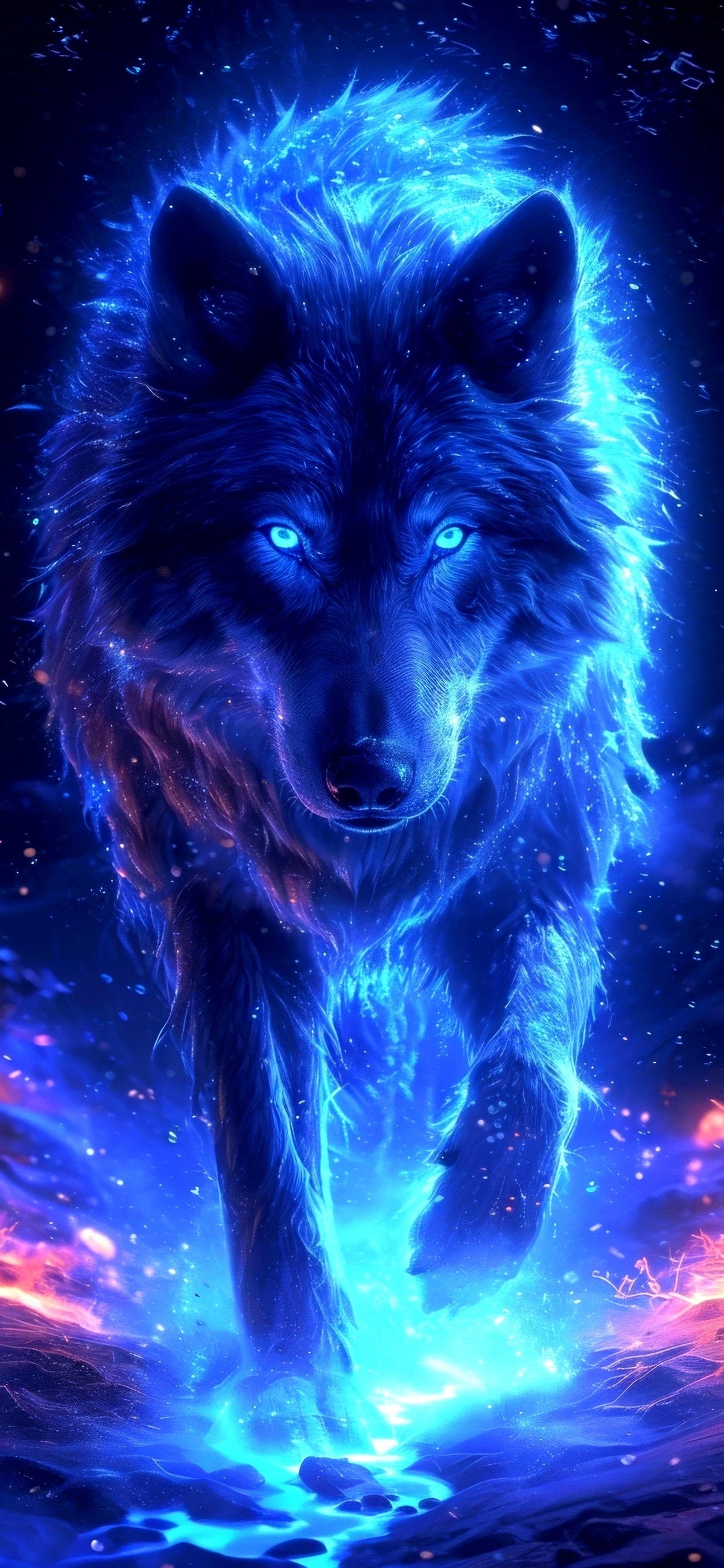 DIAMOND PAINTING - wolf