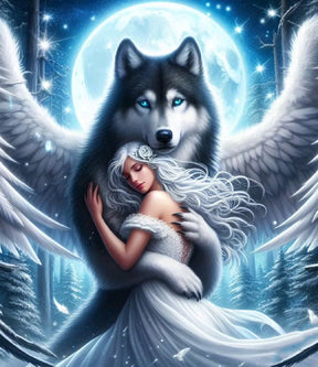 DIAMOND PAINTING - Wolf