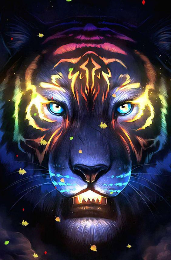 DIAMOND PAINTING -Tiger