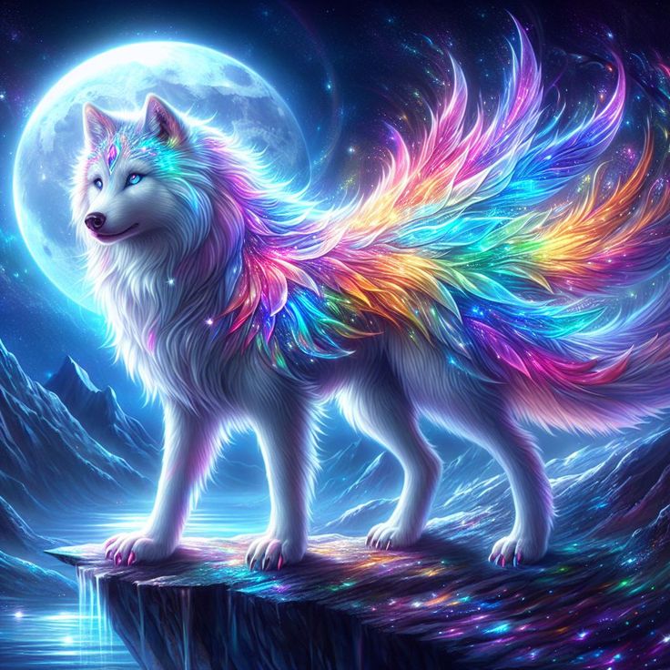 DIAMOND PAINTING - Wolf