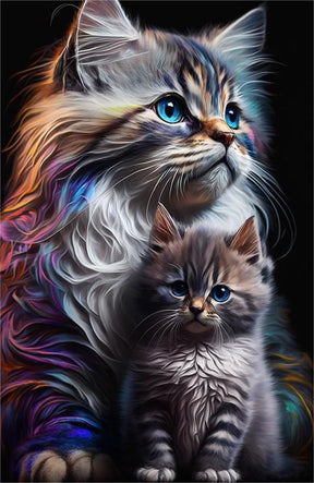 DIAMOND PAINTING -Katze