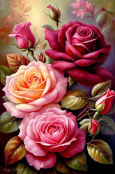 DIAMOND PAINTING - roses