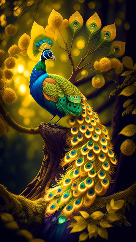 DIAMOND PAINTING - Pfau