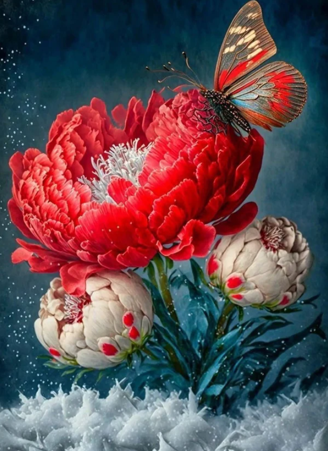 DIAMOND PAINTING -Blume