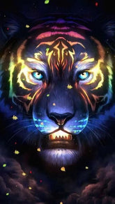 DIAMOND PAINTING - TIGER