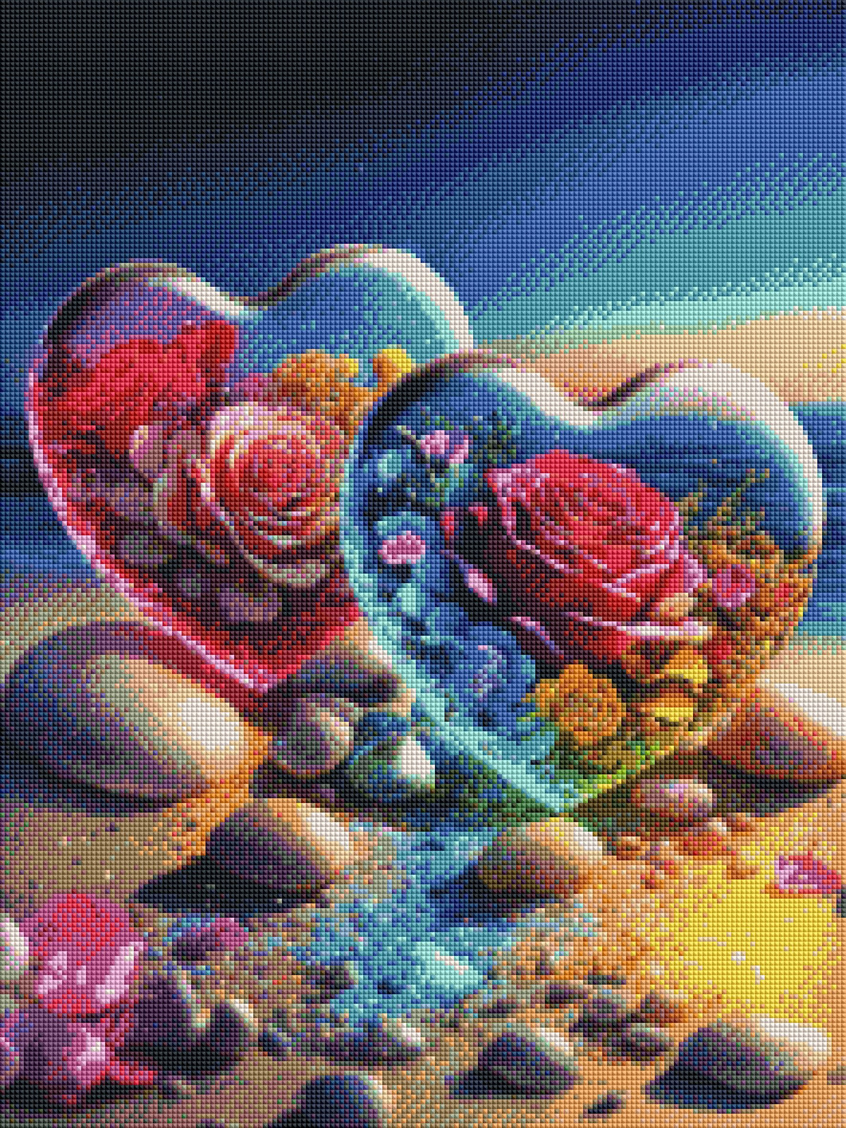 DIAMOND PAINTING - ROSE