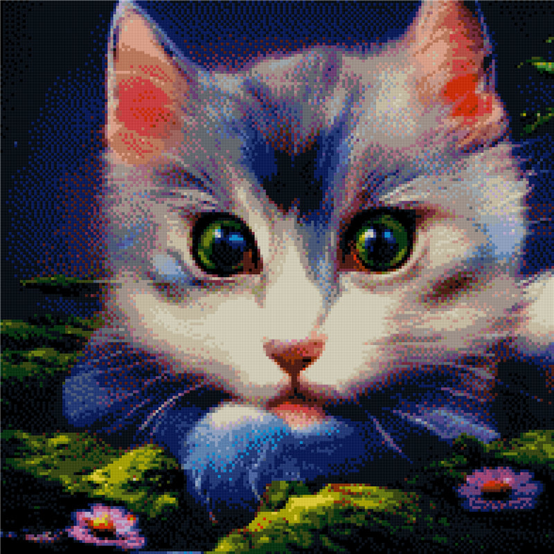 DIAMOND PAINTING -  KATZE