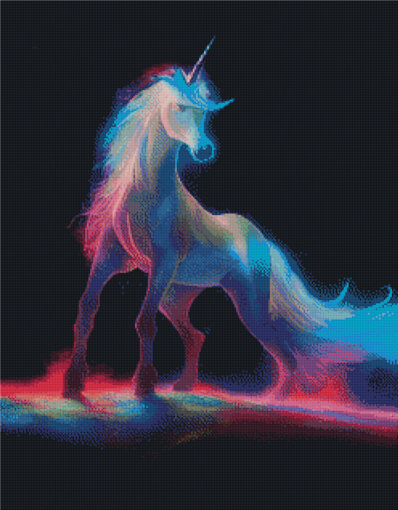 DIAMOND PAINTING - EINHORN