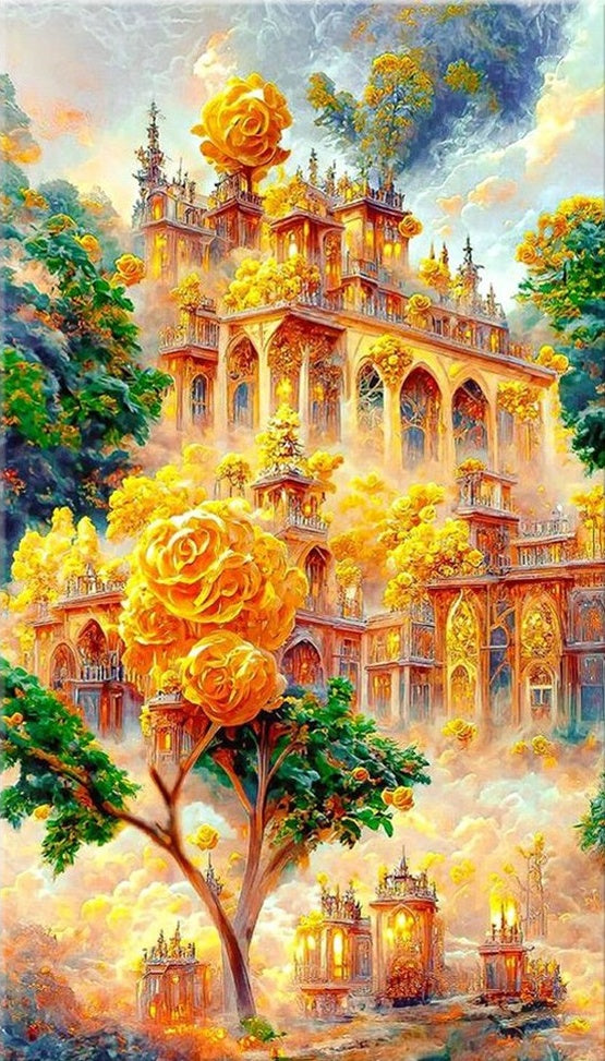 DIAMOND PAINTING - FANTASIEHAUS