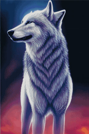 DIAMOND PAINTING - WOLF