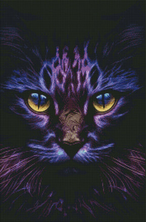 DIAMOND PAINTING -SUPER COOLE KATZE