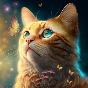 DIAMOND PAINTING -KATZE